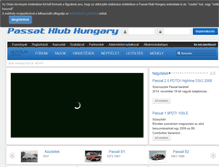 Tablet Screenshot of passatklub.hu